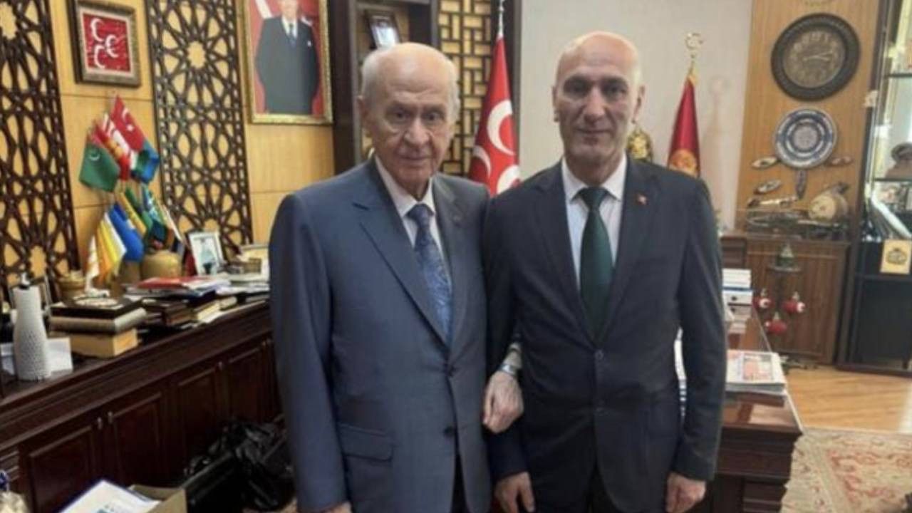 Ataması yapılan Emniyet Müdürü'nün ilk işi Bahçeli’yi ziyaret etmek oldu: ‘Hayır duasını aldık’