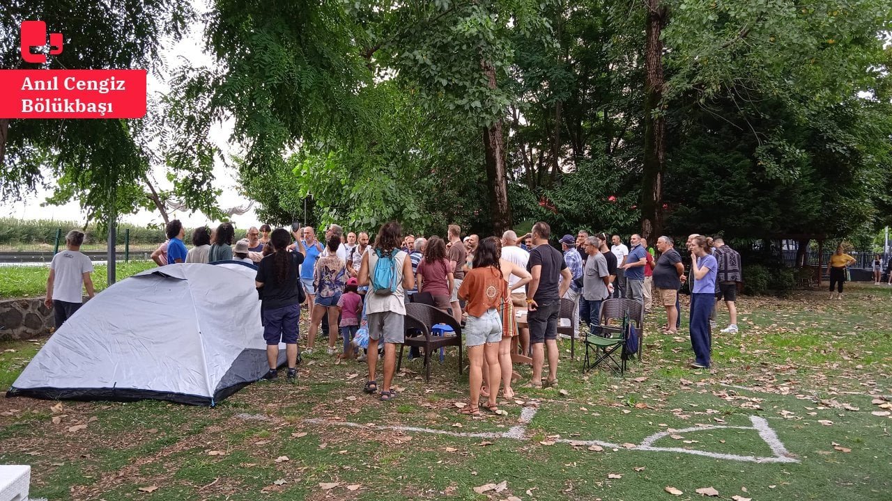 Avcıların Vegan Fest'te 'atmaca' ısrarı kavga çıkardı