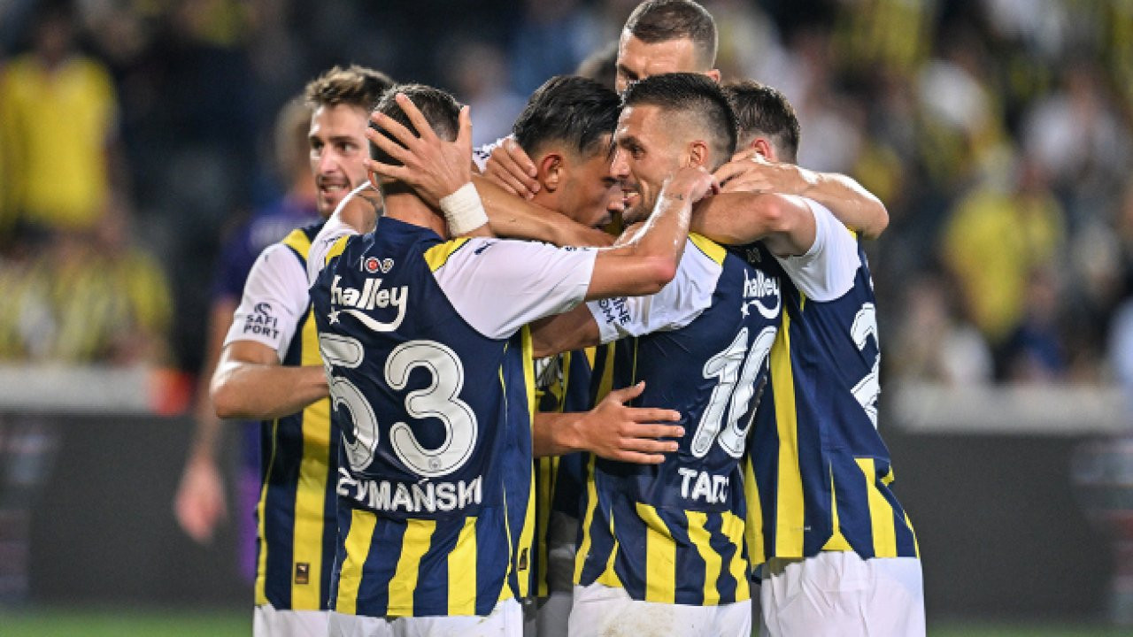 Fenerbahçe 3 golle galip