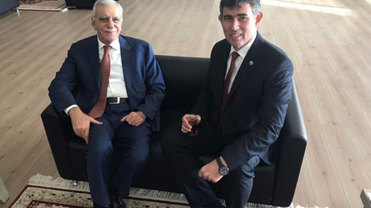 Ahmet Türk ile Metin Feyzioğlu birarada