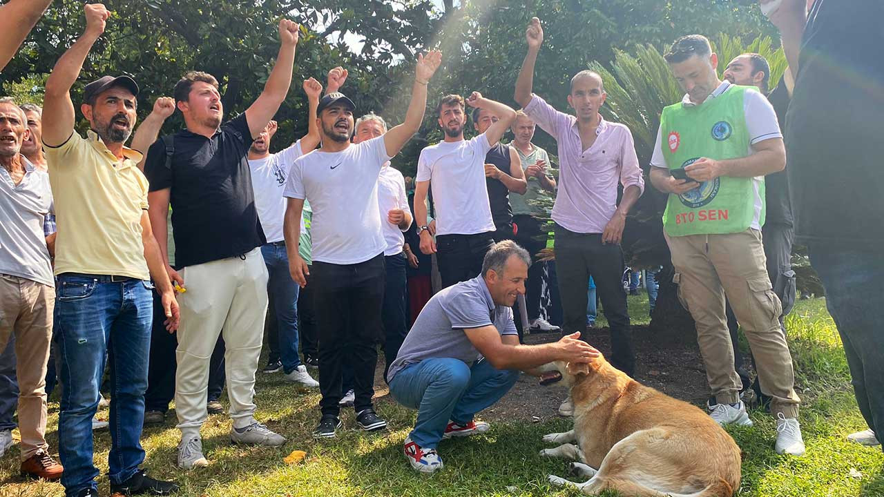 İBB'ye bağlı park bahçe işçileri direnişlerinin dördüncü gününde: 'Konumumuz belli, direnişteyiz'