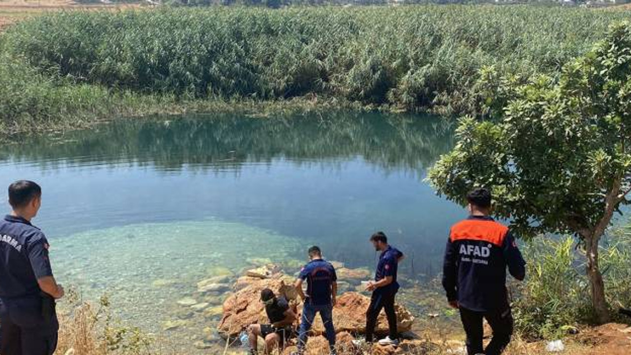 Maraş'ta göle giren bir kişi boğuldu