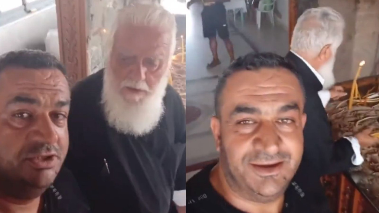 Manastırda papazı sözlü taciz Kıbrıs'ı karıştırdı: Mehmet Erol Muavili hakkında yasal işlem