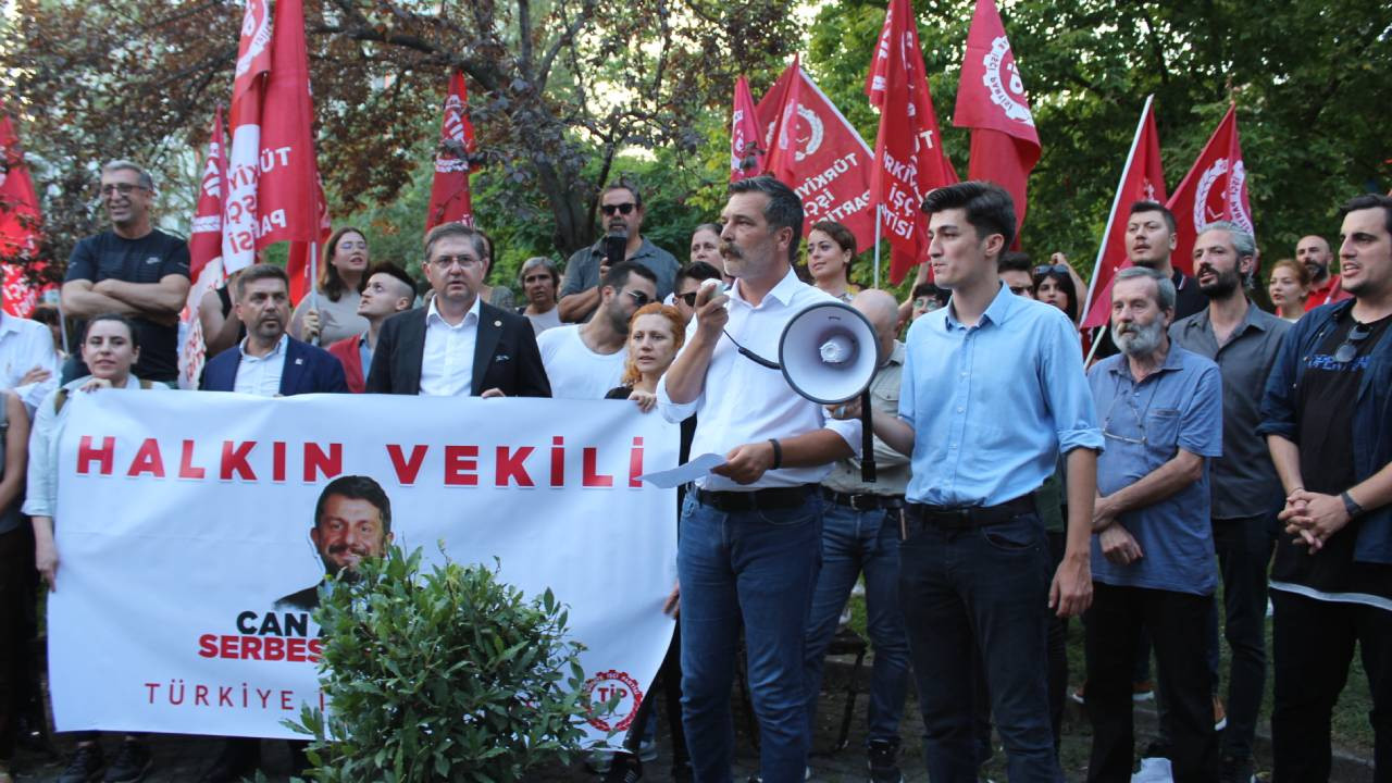 TİP'ten yasaklanan 'Can İçin Adalet Buluşması' için eylem: 'Bu kararı bir ibret vesikası olarak saklayacağız'