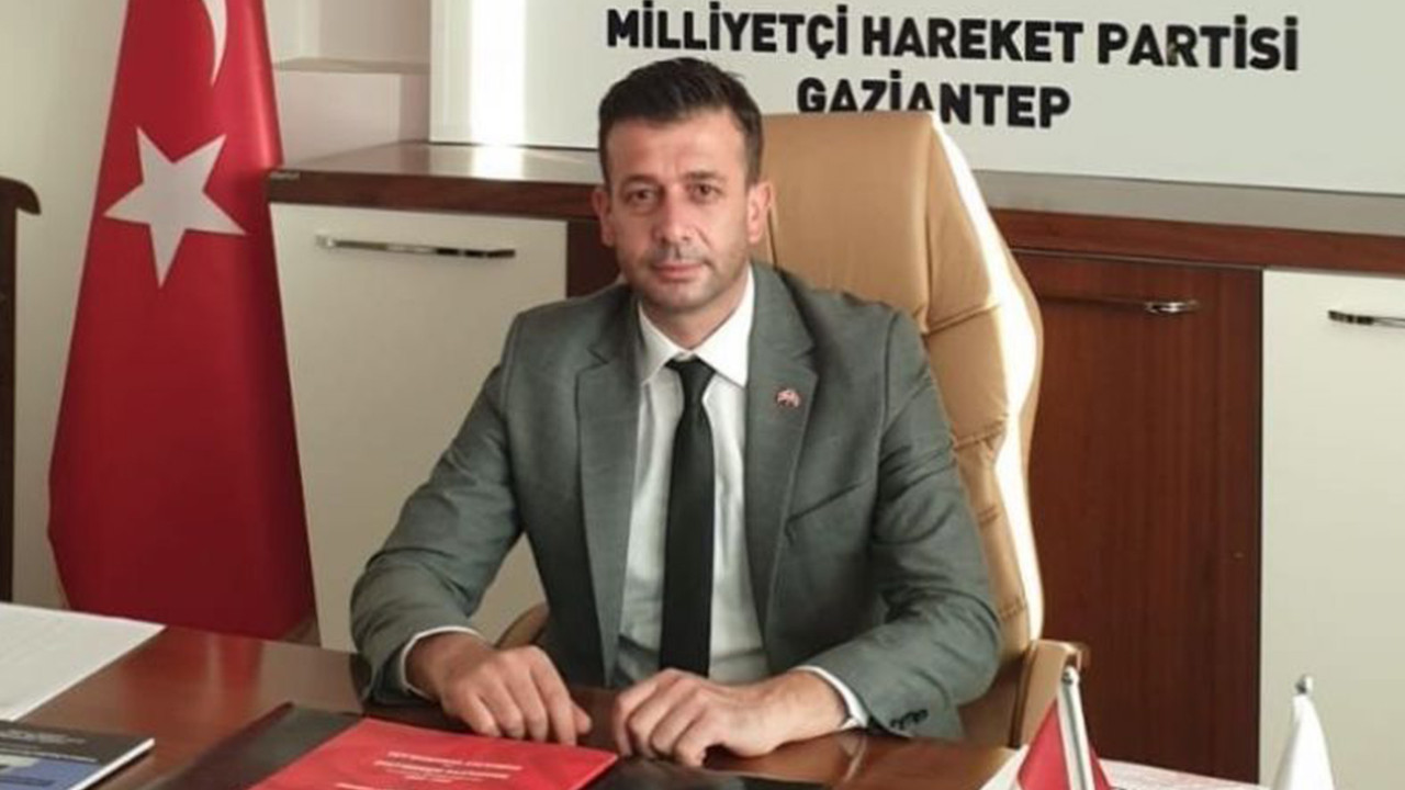 MHP Antep İl Başkanı Cahit Çıkmaz görevinden istifa etti