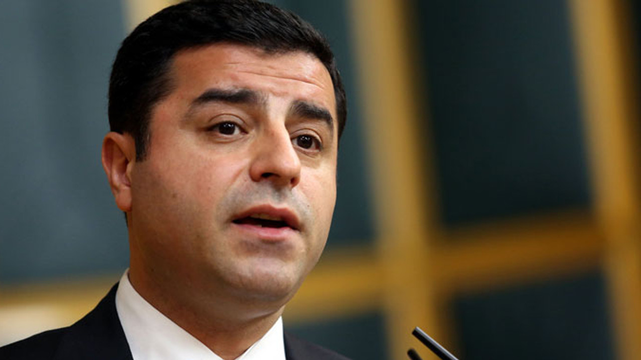 Demirtaş: Yüksekdağ'ın tasfiyesi suçtur