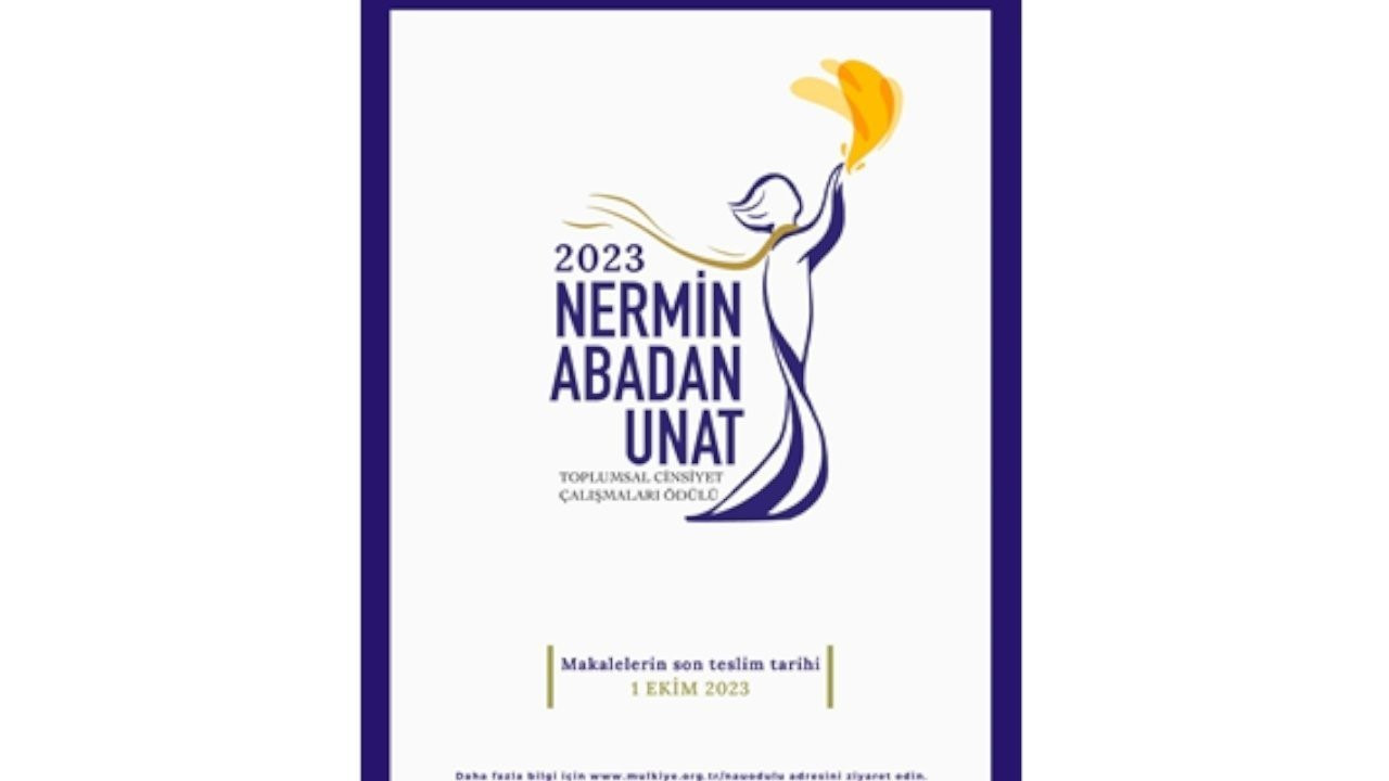 Nermin Abadan Unat Toplumsal Cinsiyet Çalışmaları Ödülü'ne başvurular 1 Ekim'e kadar sürecek