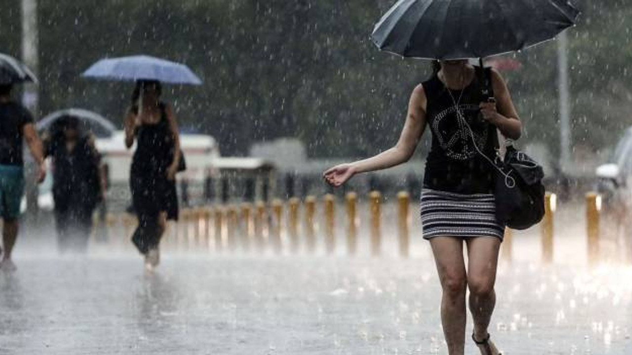 Meteoroloji'den 10 kent için sarı ve turuncu kodlu uyarı (10 Eylül hava durumu)
