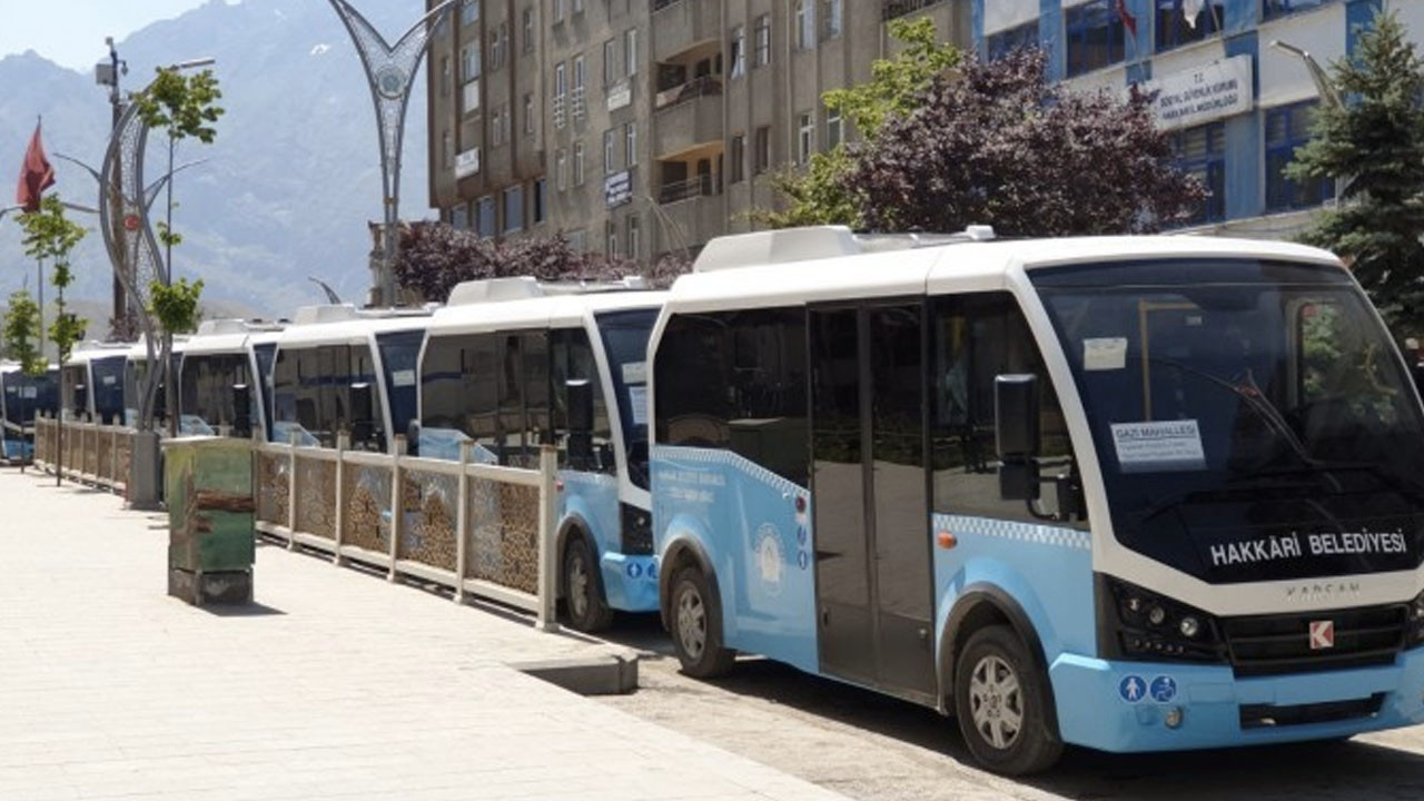 Hakkari'de toplu ulaşıma zam