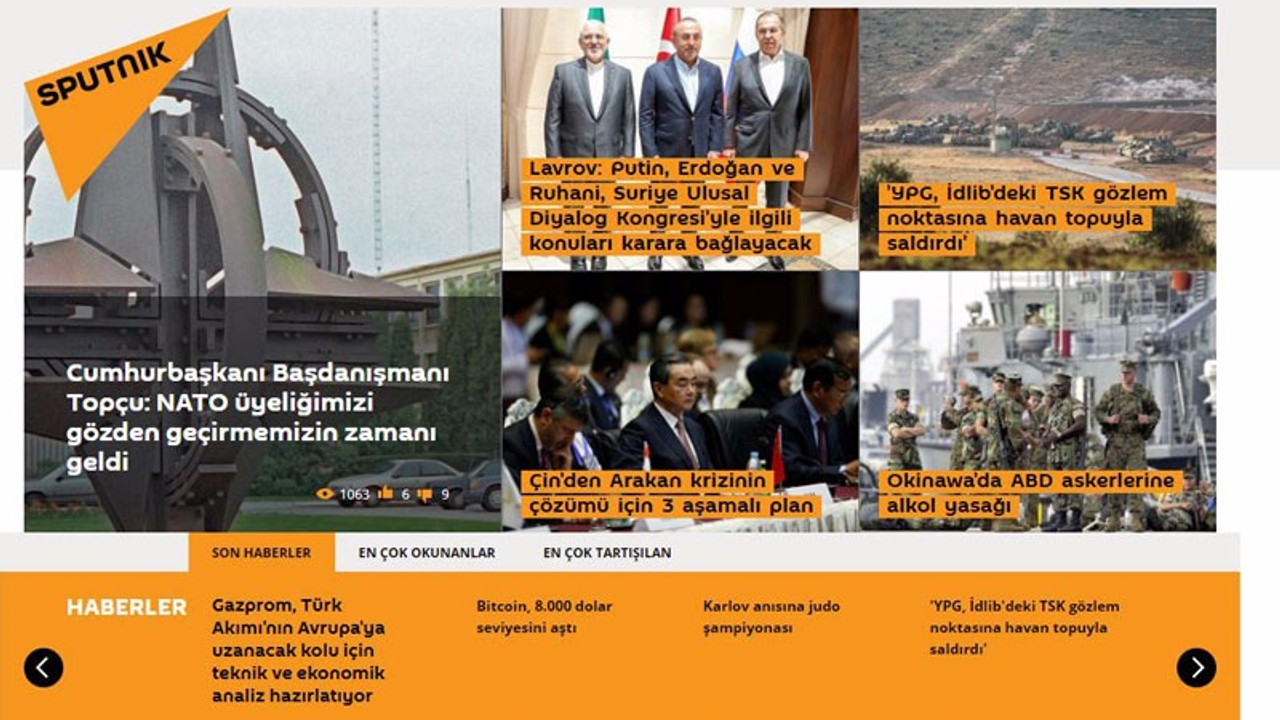 Sputnik'in eski çalışanlarından tepki