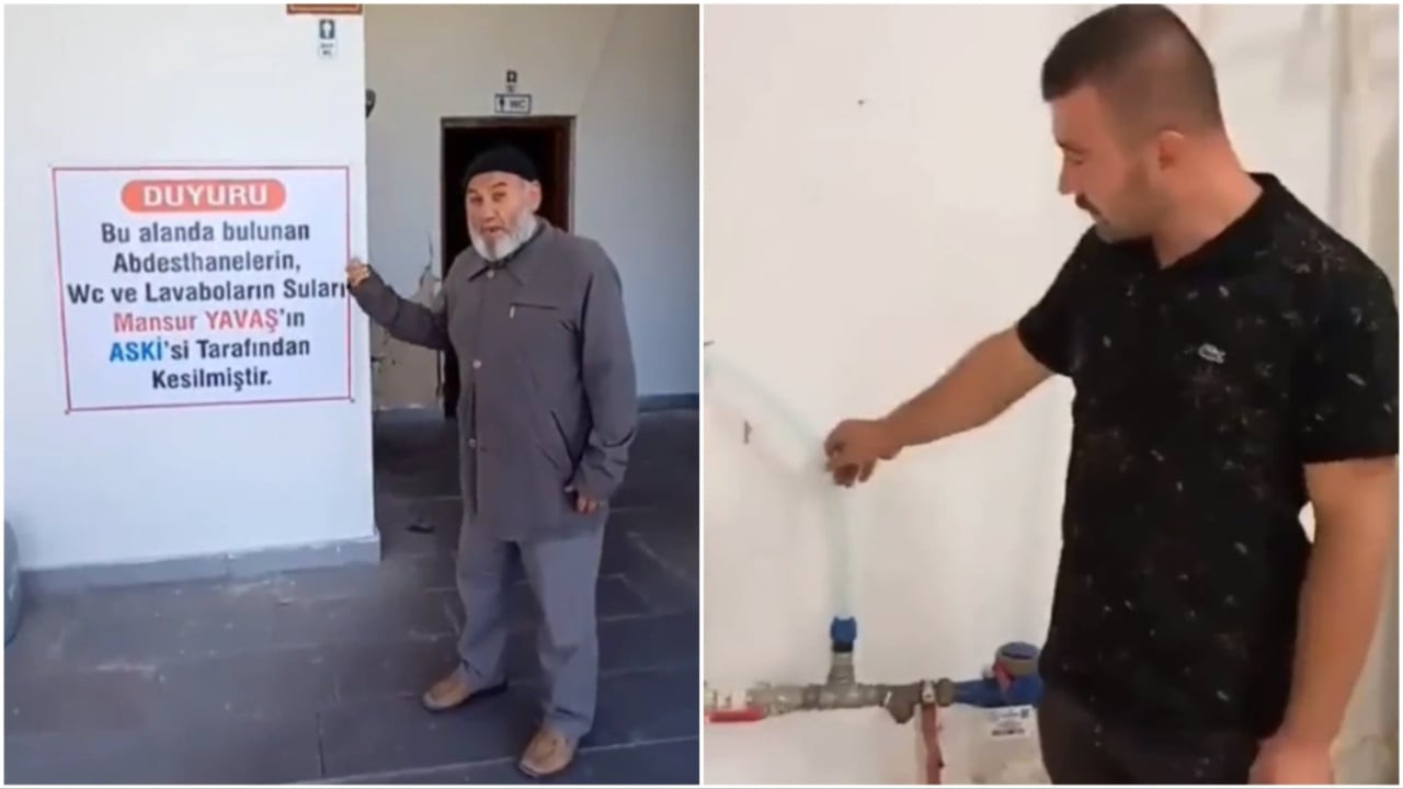 Ankara Büyükşehir Belediyesi'nden 'türbenin suyunu kesti' iddiasına videolu yanıt