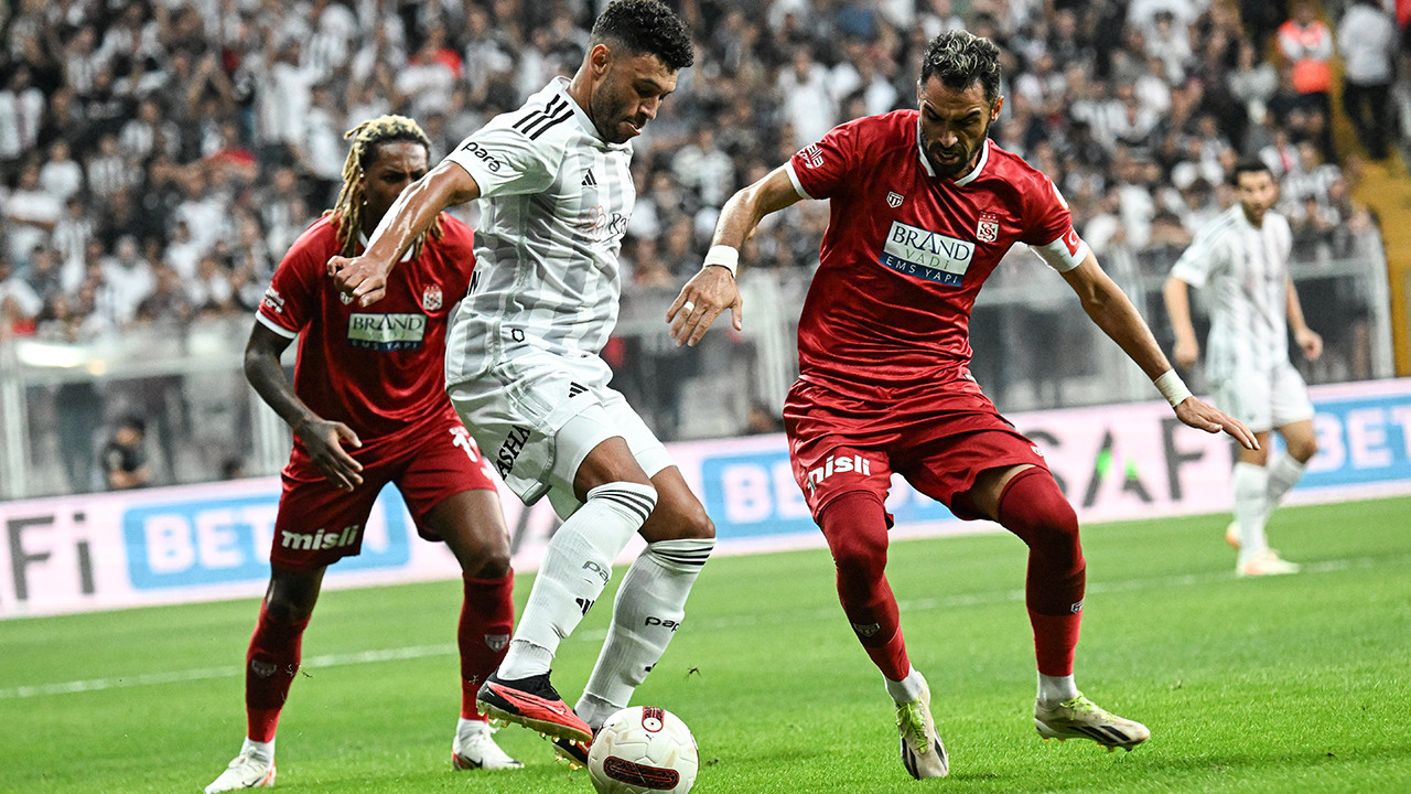 Beşiktaş ilk yarıdaki gollerle kazandı