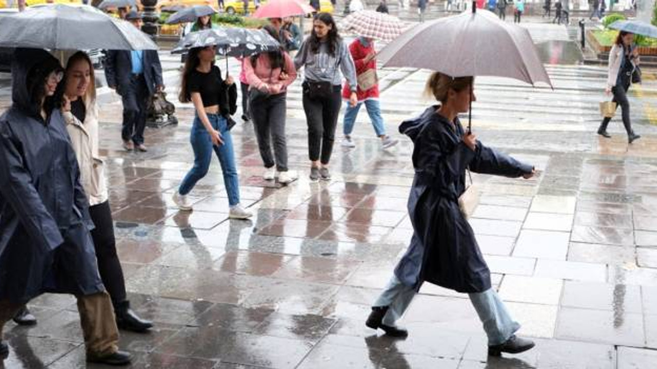 Meteoroloji'den sarı ve turuncu kodlu uyarı