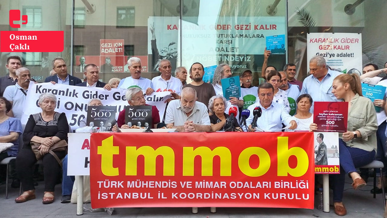 Gezi tutuklularının 500’üncü gününde eylem: ‘Karanlık gider Gezi kalır’
