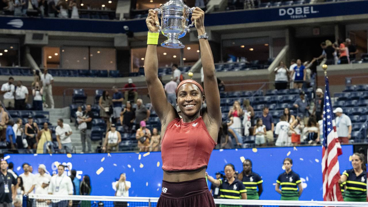 Amerika Açık tek kadınlarda şampiyon 19 yaşındaki Coco Gauff