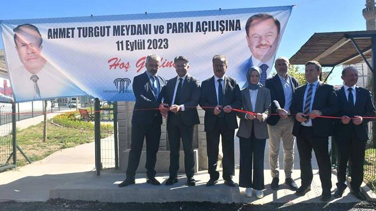 Ankaralı mafya lideri 'Kürt Ahmet'in adı meydan ve parka verildi: Açılışı, AKP'li belediye yaptı