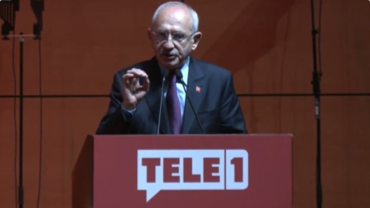 Kılıçdaroğlu TELE 1 ile dayanışma gecesine katıldı: İktidarın ahlaki ve siyasi meşruiyeti yoktur