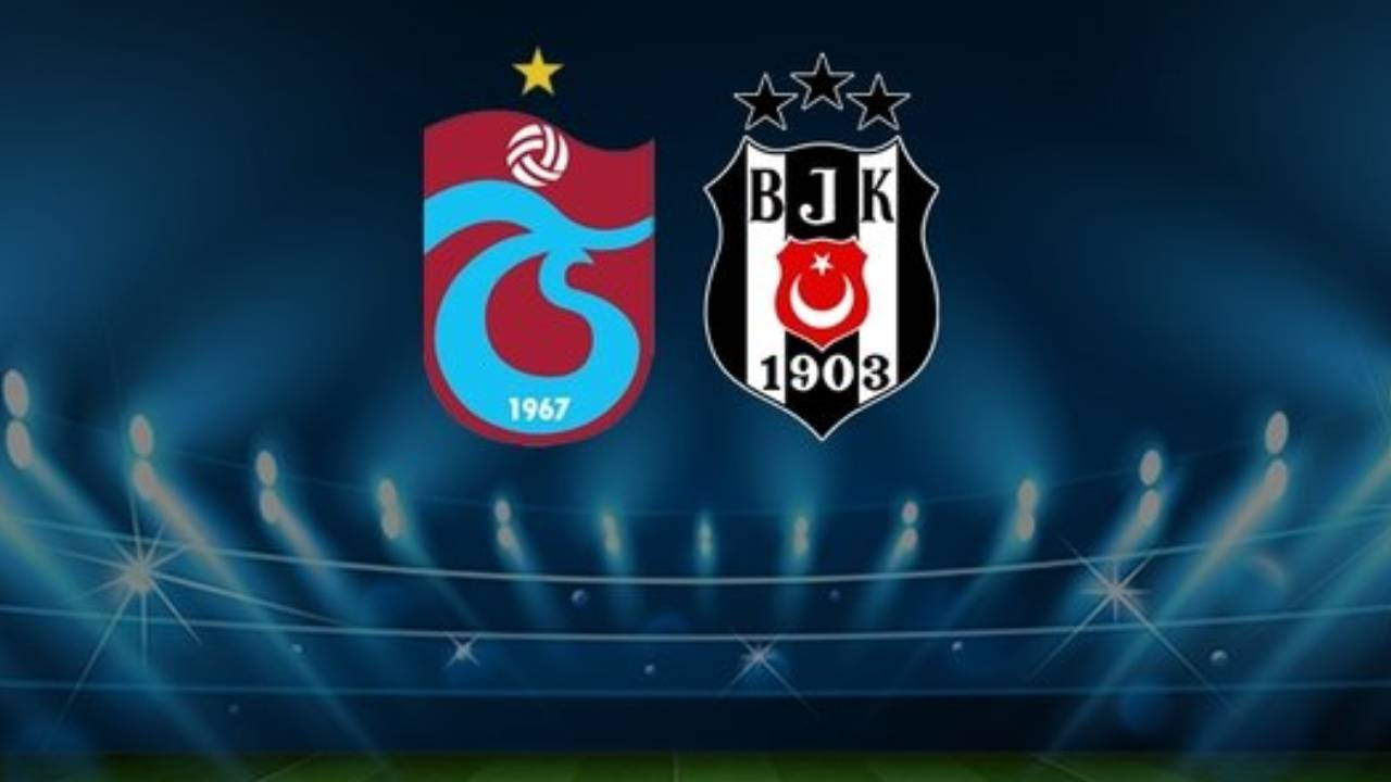 Trabzonspor-Beşiktaş maçının ilk 11'leri