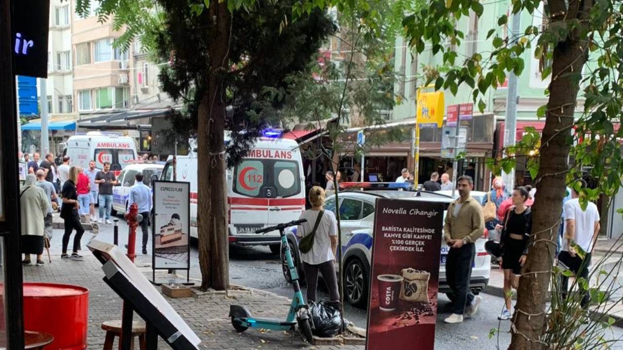 Tanınmış oyuncunun Cihangir'deki kafesinde silahlı saldırı: Üç kişi yaralandı, saldırgan kaçtı