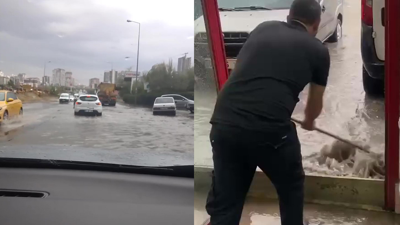 İstanbul'dan sonra bir sağanak uyarısı da Ankara'ya