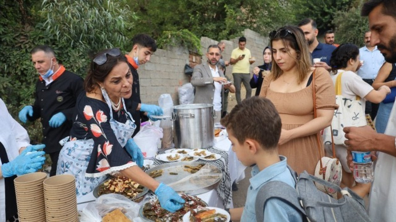 Gastronomi ve müzik, Hevsel Bahçeleri'nde buluştu