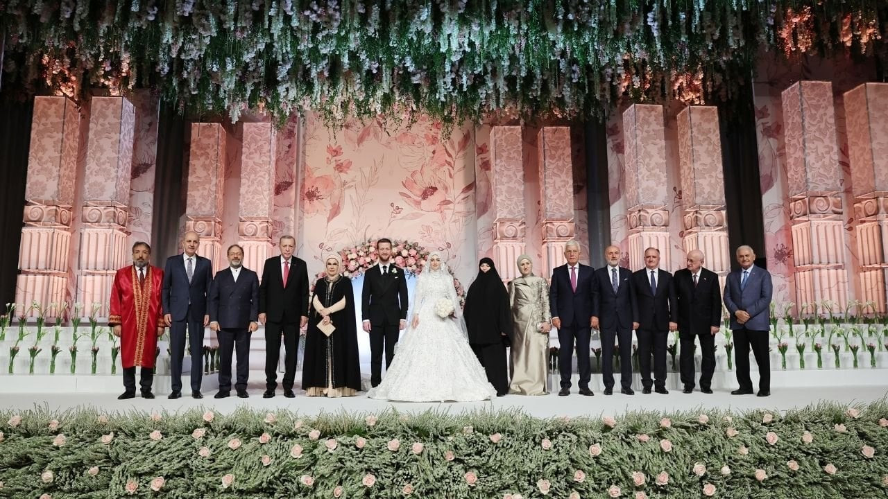Erdoğan, yeğeni Üsame Erdoğan'ın nikah törenine katıldı
