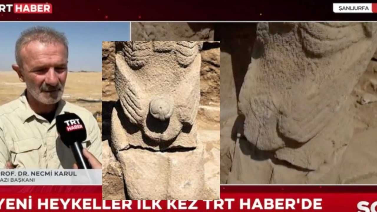 Kazı başkanı açıkladı: Heykel parçalar halinde bulundu