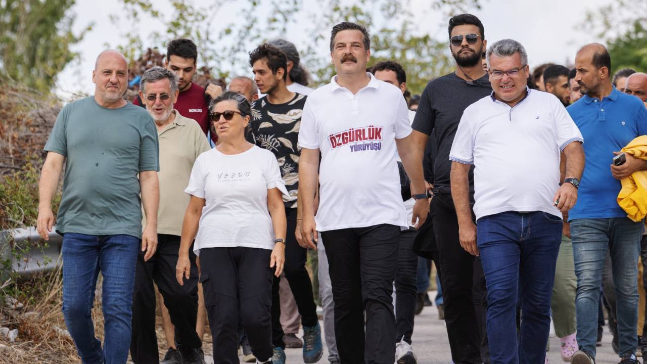 TİP'in Özgürlük Yürüyüşü ikinci gününde: Özgürlük mücadelesi, insanca yaşama ve barınma hakkı mücadelesi