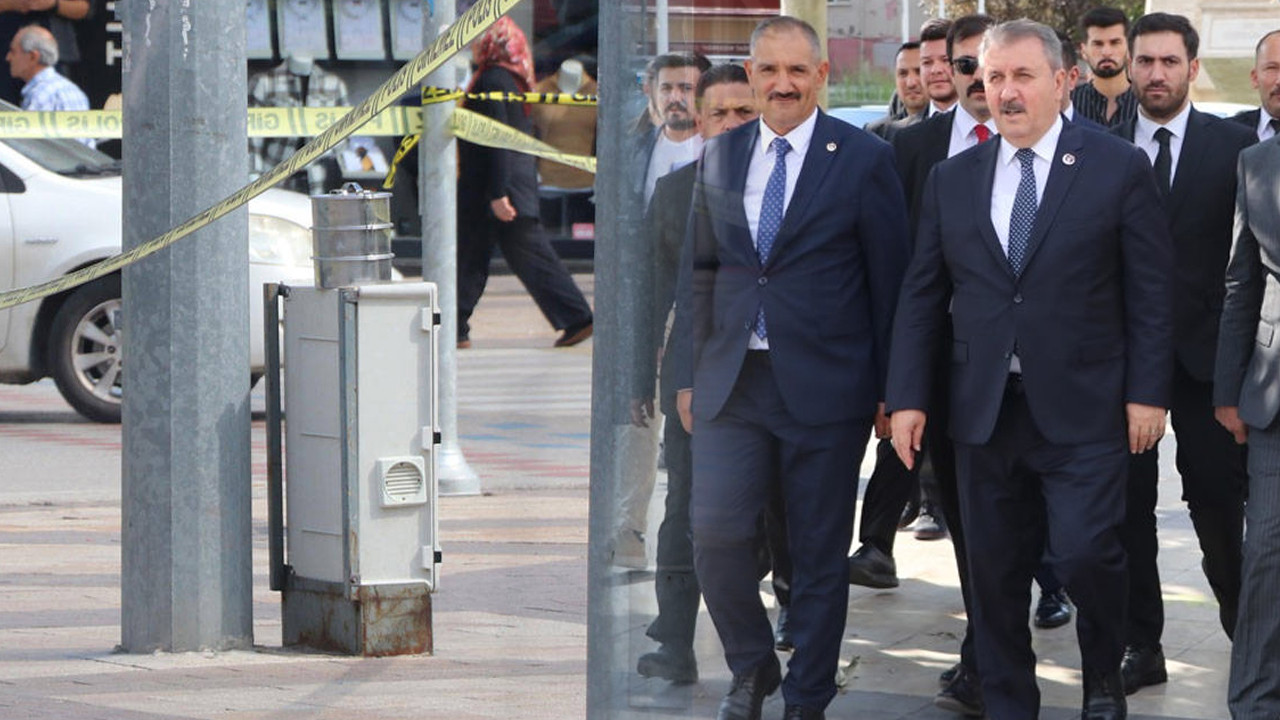 BBP lideri Destici'nin ziyaretinde 'şüpheli sefer tası' alarmı: Fünyeyle kontrollü olarak patlatıldı