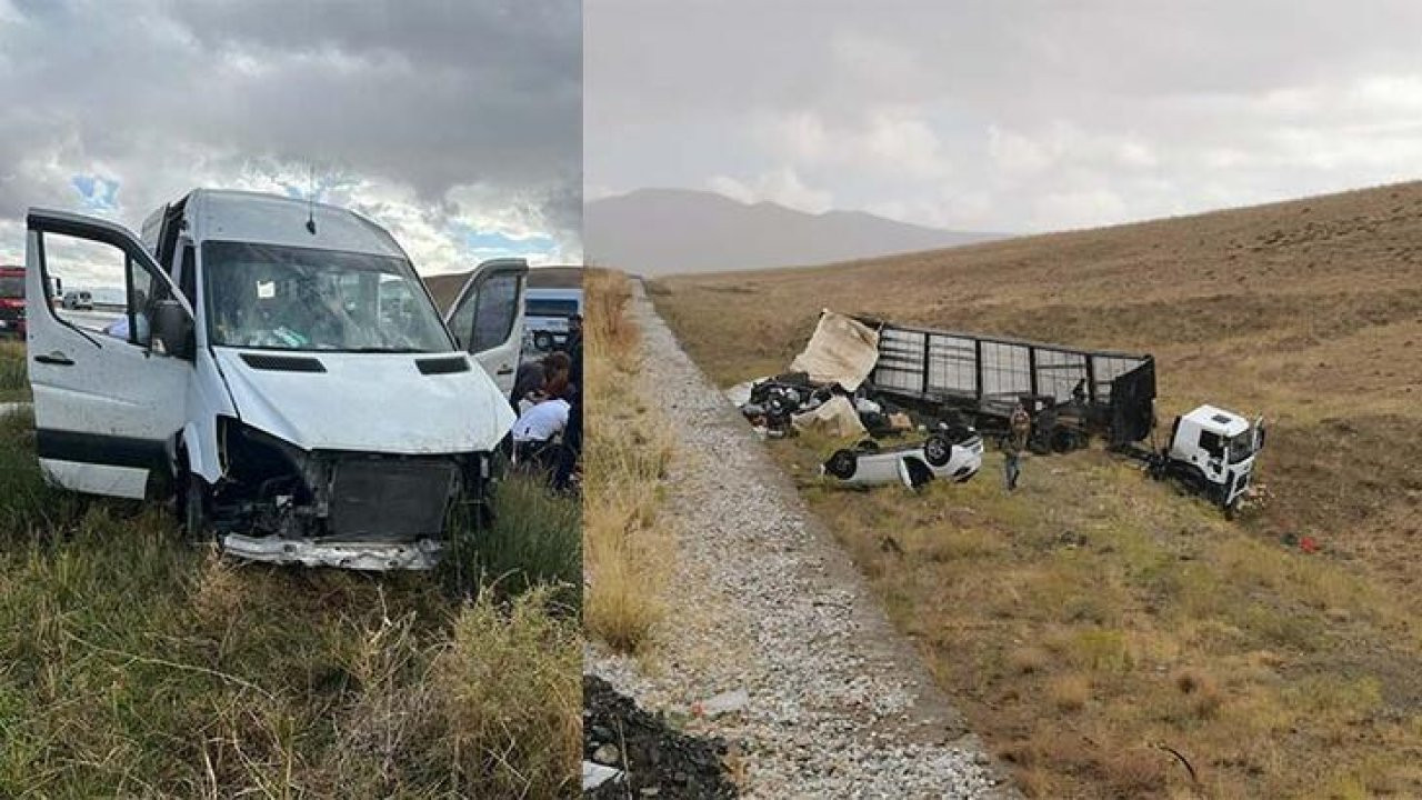 Van- Hakkari yolunda aynı bölgede iki kaza: 12 yaralı