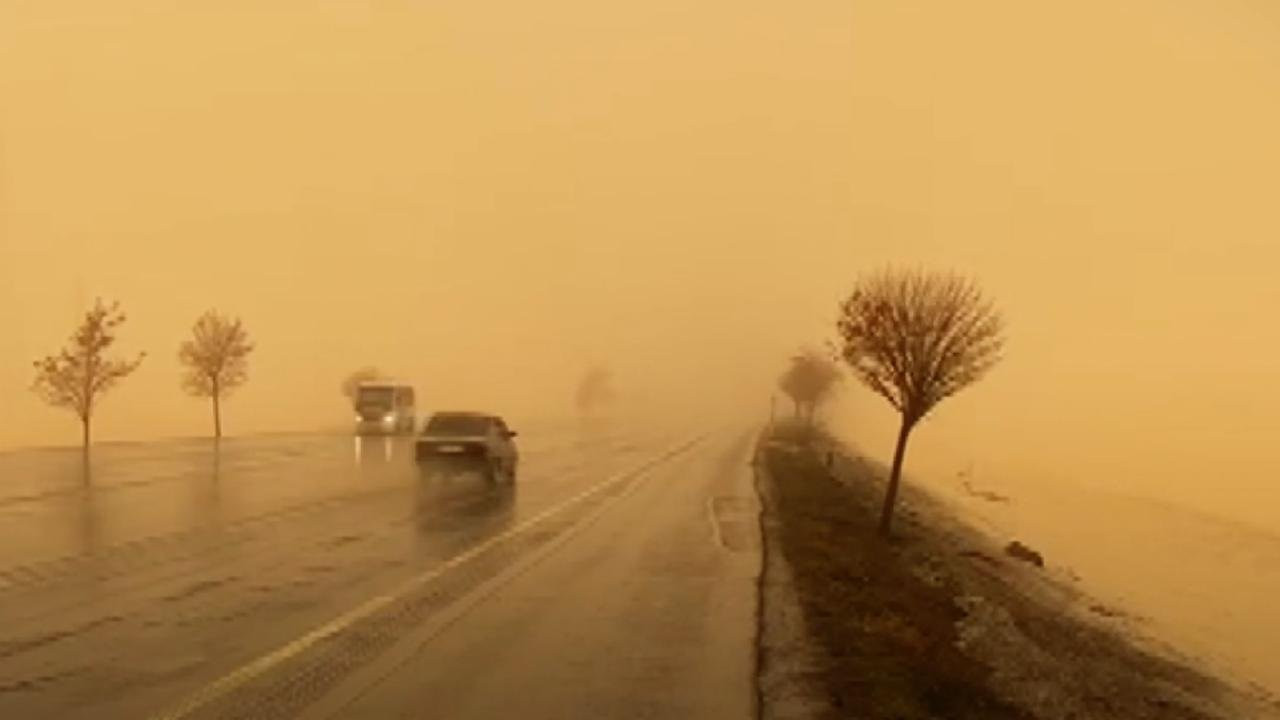 Meteoroloji'den yağışın yanında 'toz taşınımı' uyarısı