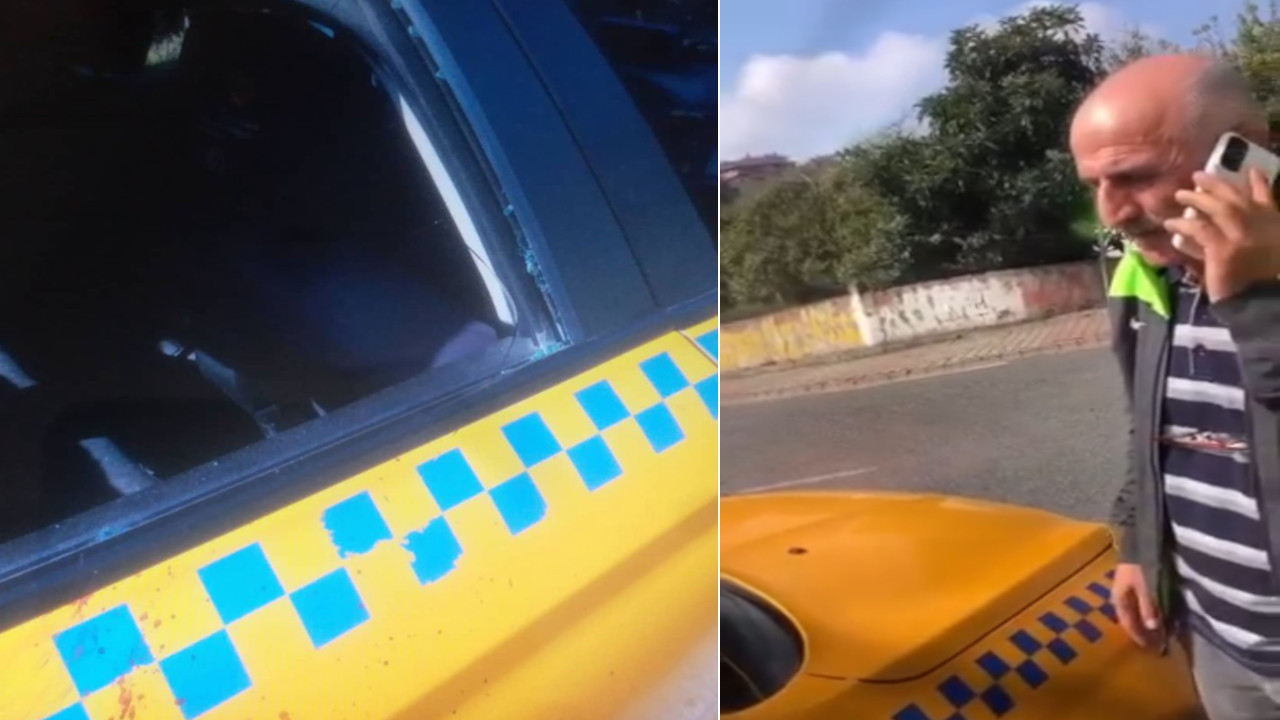 Takside mesafe kavgası karakolda bitti