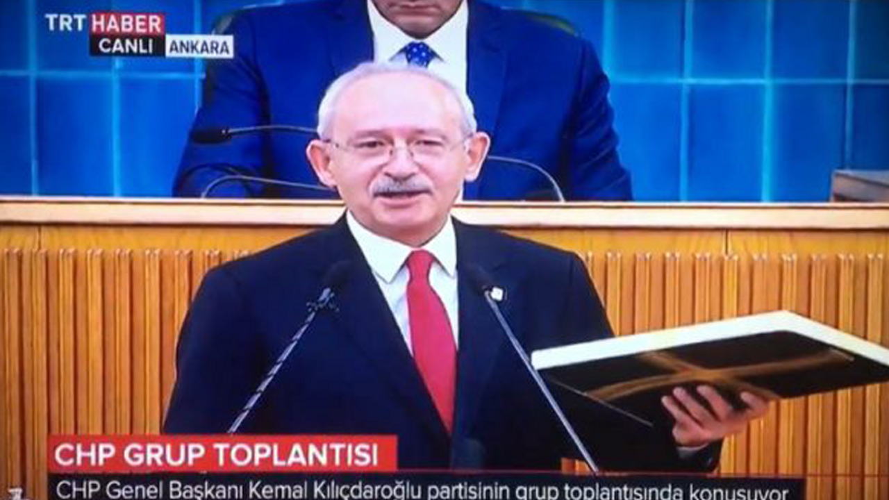 Kılıçdaroğlu kutuyu açarken TRT yayını kesti