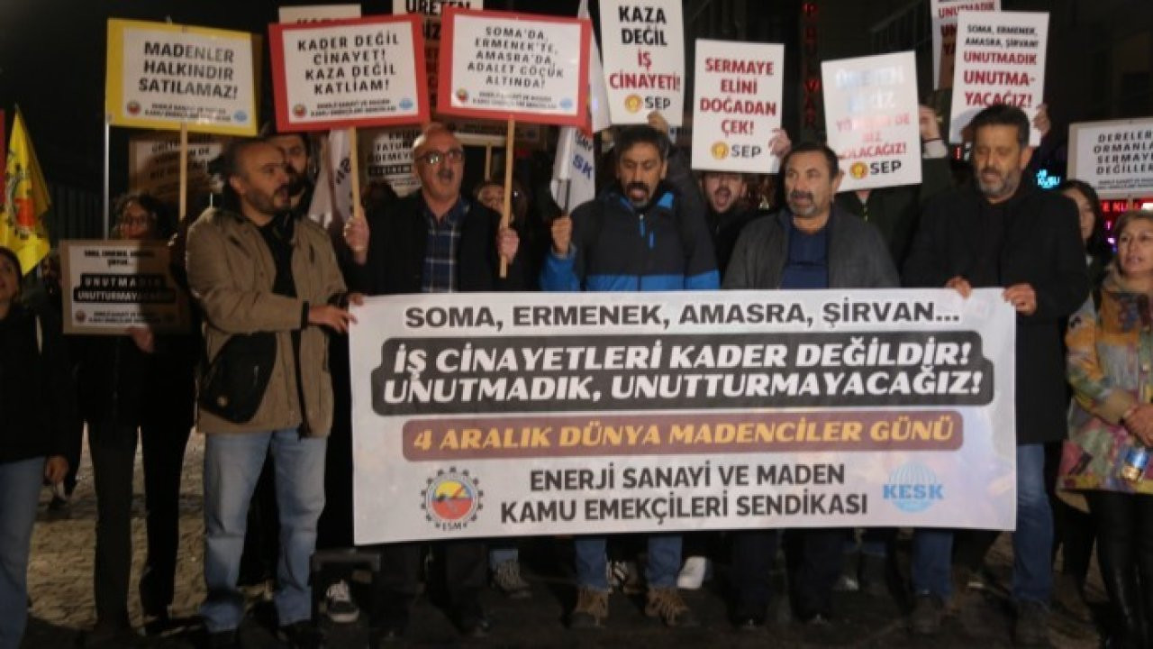 Dünya Madenciler Günü: 10 ayda 36 maden işçisi öldü