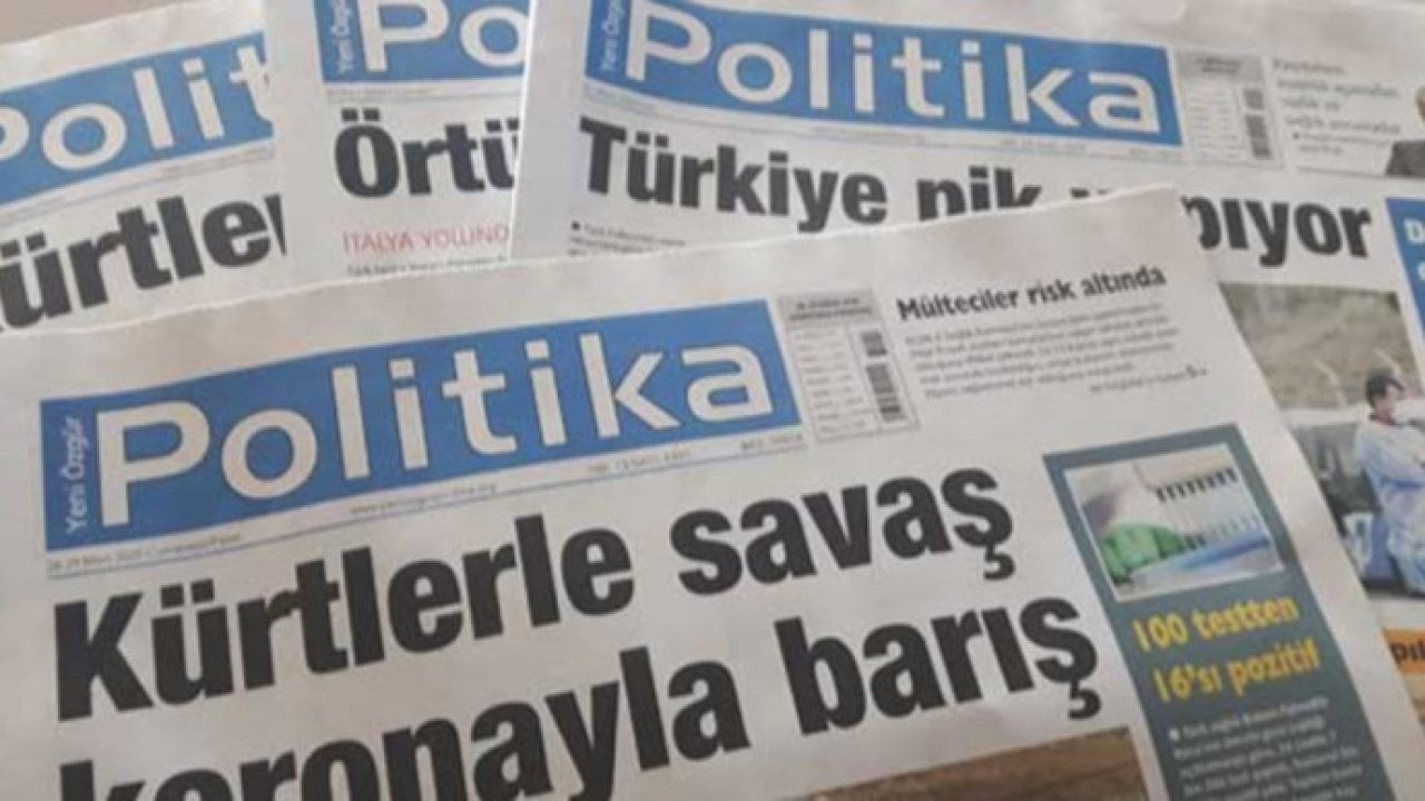 Yeni Özgür Politika’ya erişim engeli getirildi