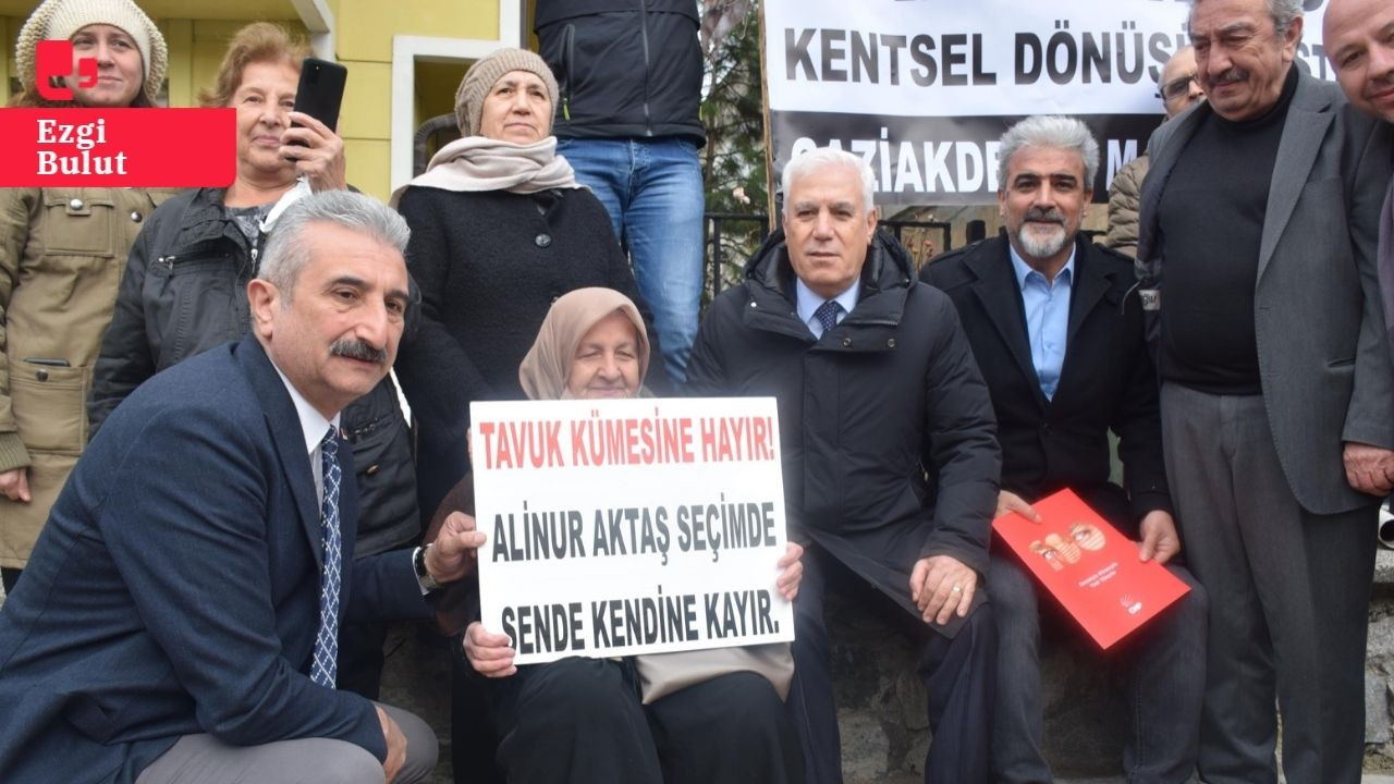 Bursa'da kentsel dönüşüm protestosu: 'Büyükşehir Belediyesi müteahhitleri gözetiyor'