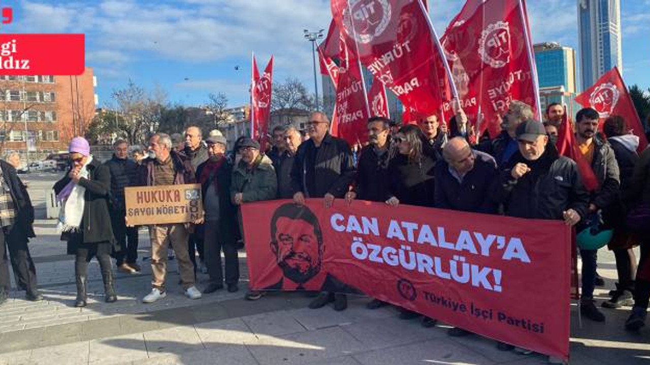 Özgürlük nöbeti sürüyor: Can Atalay’ı alana kadar eylemlerimiz sürecek