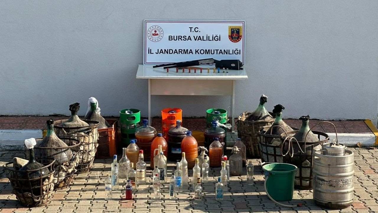 Bir sahte içki operasyonu da Bursa'da: İki kişi gözaltına alındı