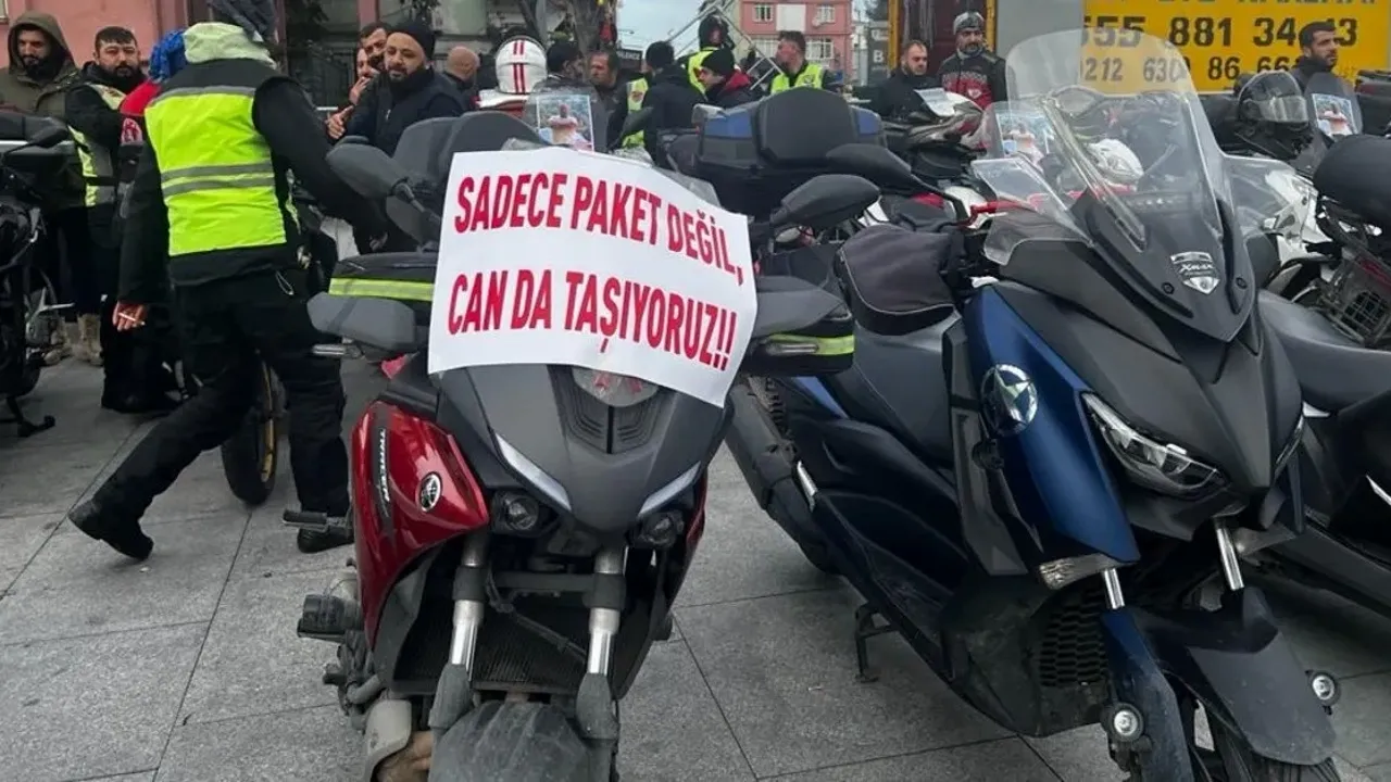 Motokurye ölümleri ve çalışma şartları Meclis gündeminde