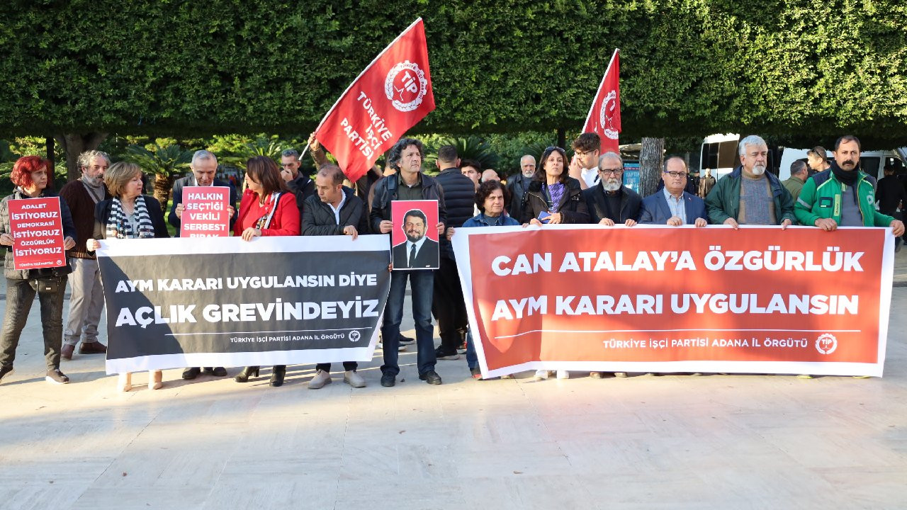 TİP'liler Can Atalay için açlık grevine başladı