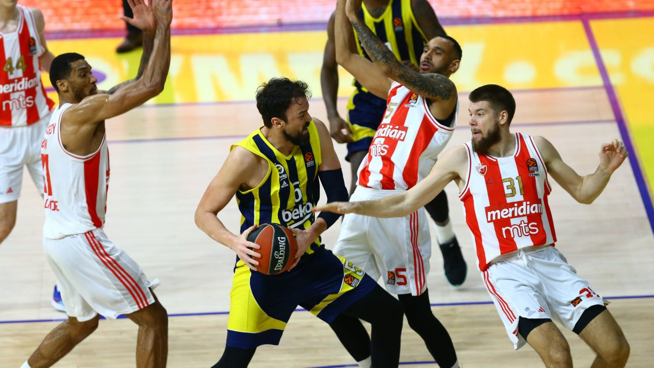 Fenerbahçe Beko - Kızılyıldız: 76-85