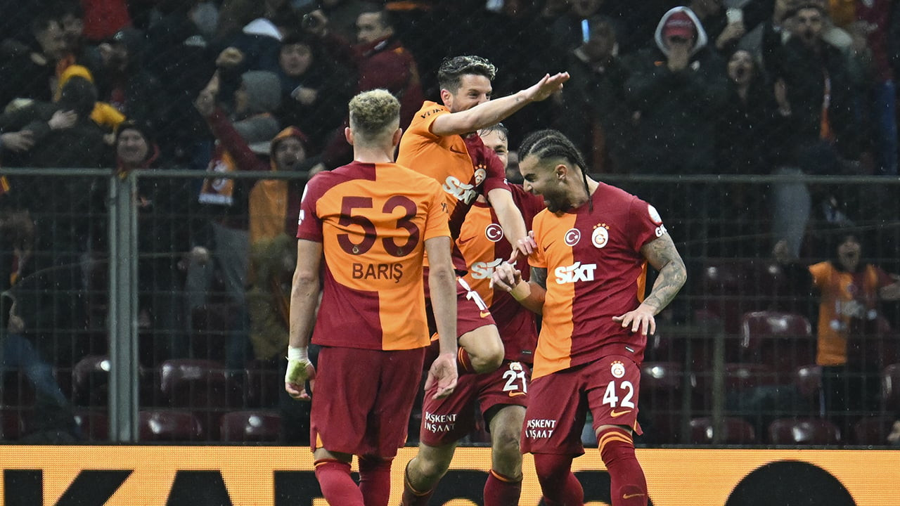 Galatasaray üç golle üç puan aldı