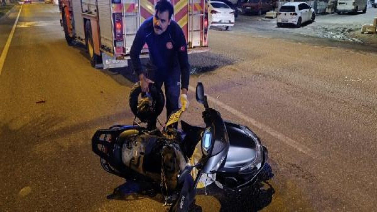 Mardin'de cipin çarptığı motosikletin sürücüsü öldü
