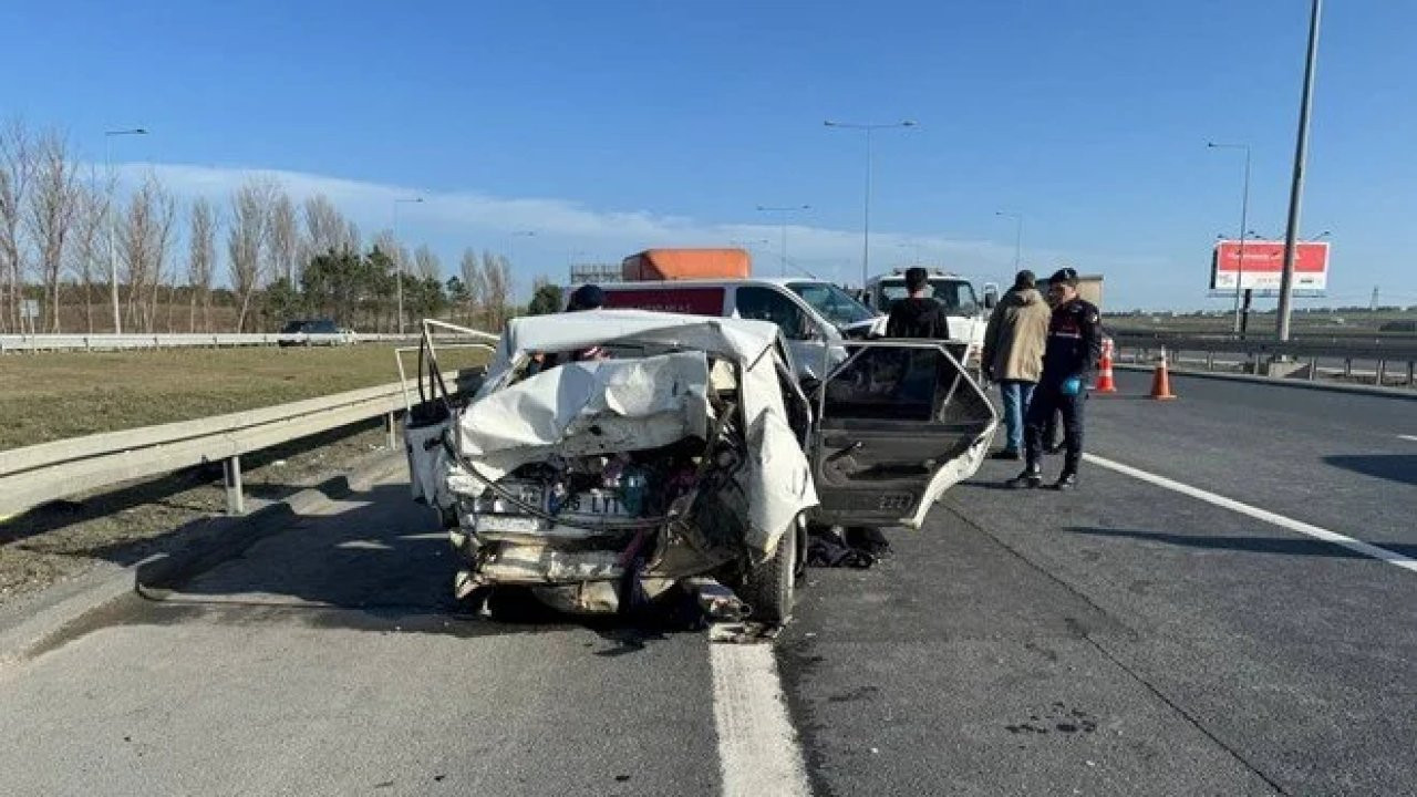 TEM Kınalı Kavşağı'nda kaza: Üç ölü