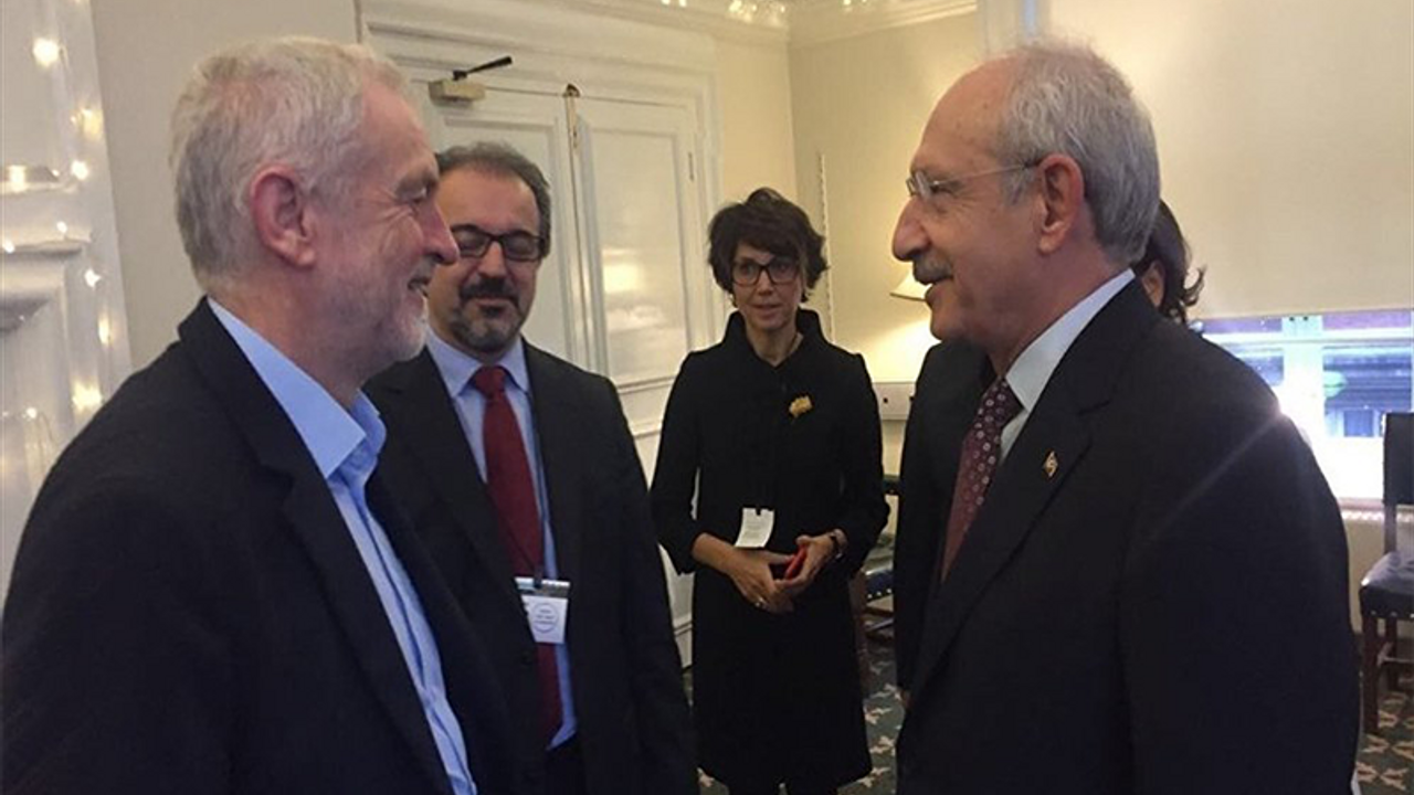 Kılıçdaroğlu Corbyn'le buluştu