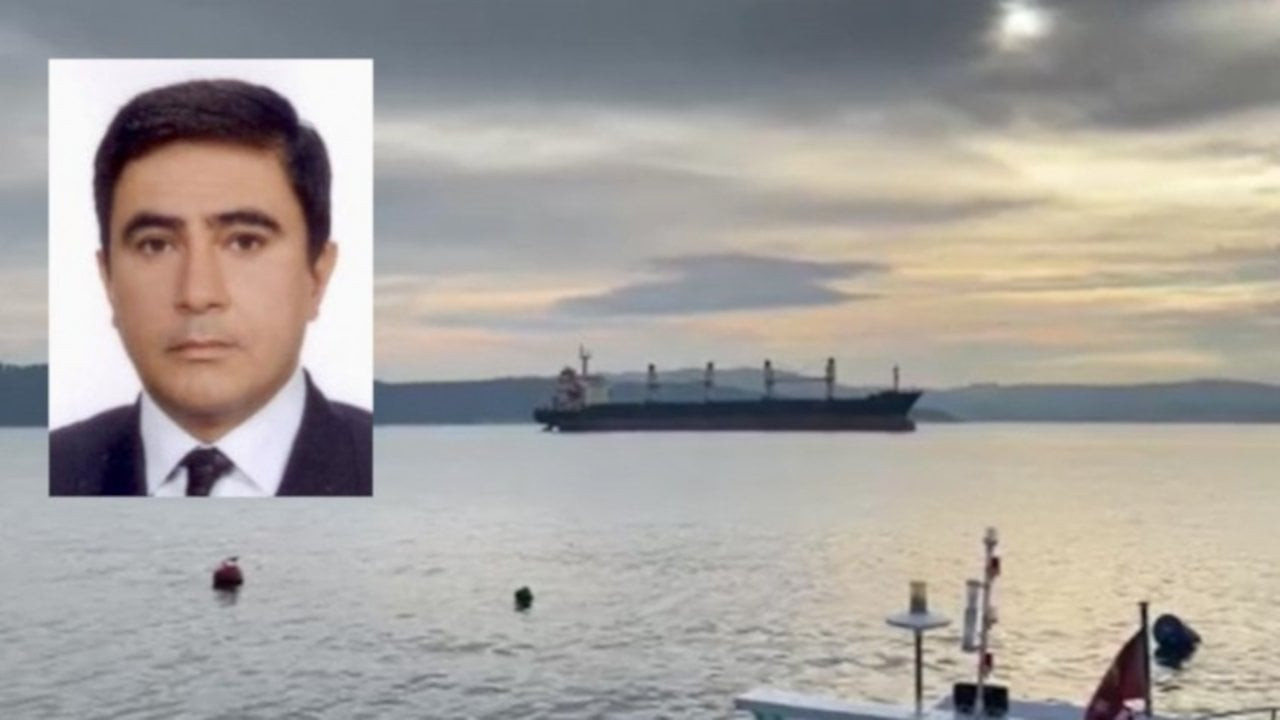 İstanbul Boğazı'nda kılavuz kaptan denize düşerek öldü