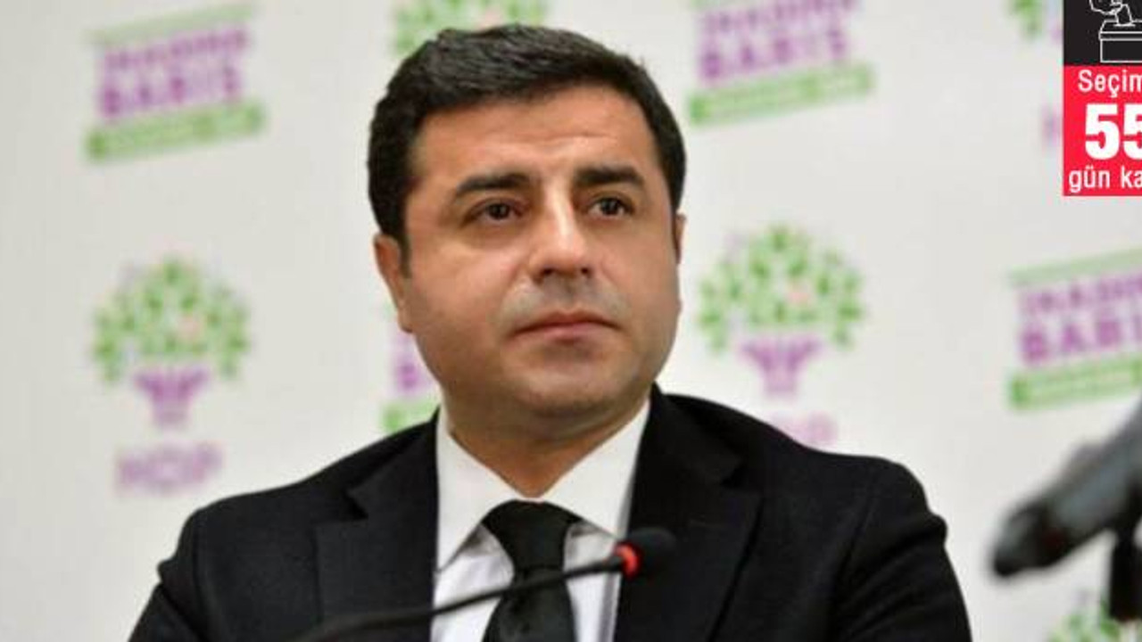 Demirtaş'tan seçim mesajı: DEM Parti kimsenin payandası değil