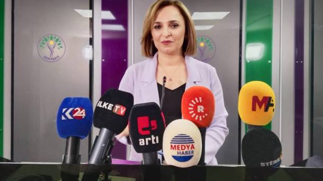 DEM Parti Sözcüsü Ayşegül Doğan: Her seçimde olduğu gibi bu seçimde de gözler DEM Parti’de