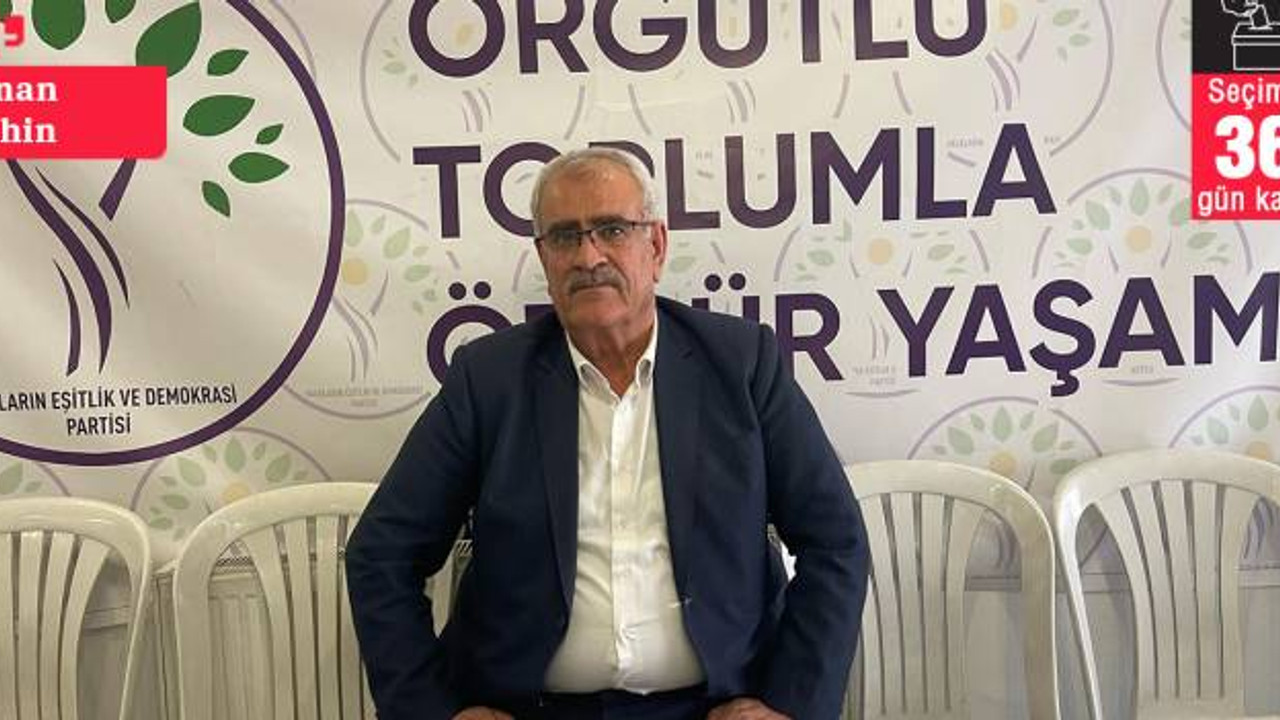 DEM Parti Antep adayı Tutumlu: 'Halkın dışarda tutulduğu bir yönetme şekli olamaz'