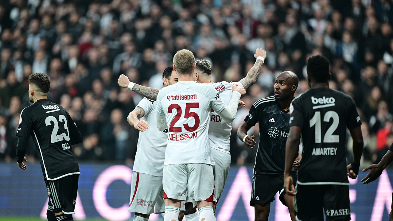 Beşiktaş kendi kalesine gol attı, 3 puanı Galatasaray aldı